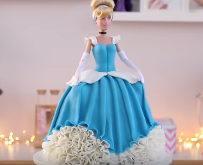 Comment Faire Un Gateau De Poupee Disney Princesse Cendrillon