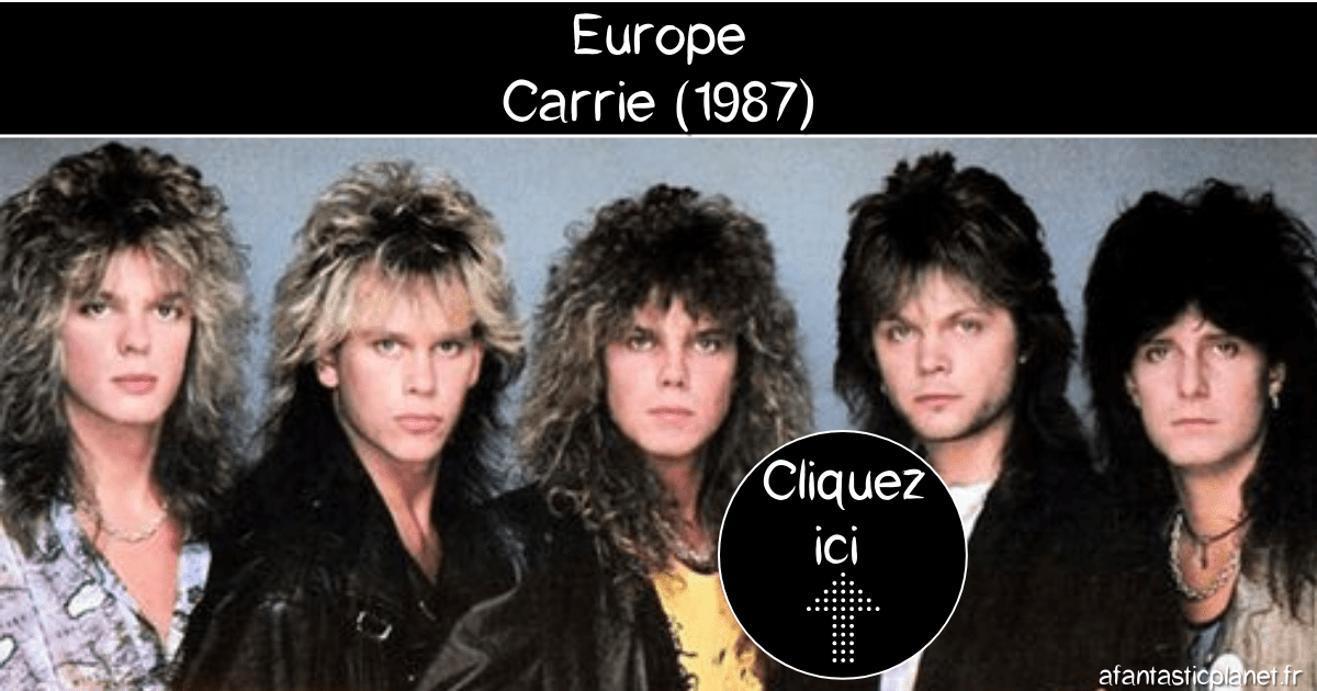  Europe Carrie  1987 Paroles Clip