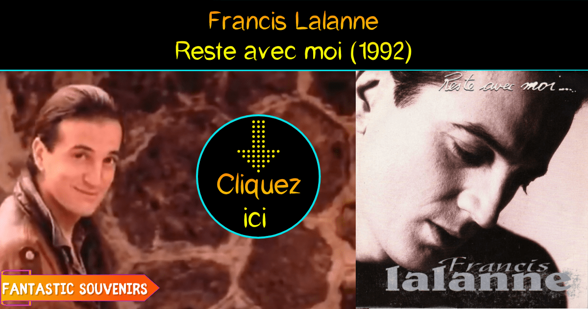 Francis Lalanne Fais Moi L Amour Pas La Guerre Francis Lalanne - Reste avec moi (1992) - Voir le clip